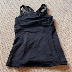 Lululemon mesh workout top